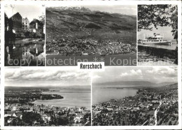 11969334 Rorschach Bodensee Dampfer Ortsansichten  Rorschach - Autres & Non Classés