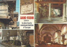 CPM France   Provence Alpes Côte D'Azur 05 Hautes Alpes  Saint Véran    Vue Multiple 5 Vues - Autres & Non Classés