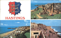 11966391 Hastings East Sussex Ruine Strand Promenade Hastings - Autres & Non Classés