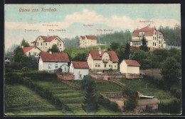 AK Tambach / Thür. Wald, Hotel Pensionen Prinzenrod, Villa Dietrich & Kurhaus  - Other & Unclassified