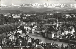 11966241 Bern BE Fliegeraufnahme Altstadt Und Alpen Bern - Autres & Non Classés