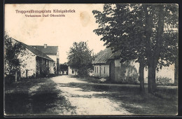 AK Königsbrück-Otterschütz, Truppenübungsplatz, Verlassenes Dorf  - Koenigsbrueck