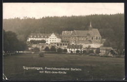 AK Sigmaringen, Franziskanerkloster Gorheim Mit Herz-Jesu-Kirche  - Sigmaringen