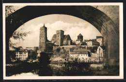 AK Bautzen, Blick Zur Alten Wasserkunst Durch Torbogen  - Bautzen