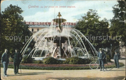 11965161 Geneve GE Jet D Eau Au Jardin Anglais Geneve - Otros & Sin Clasificación