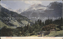 11965121 Kandersteg BE Panorama Mit Doldenhorn Und Bluemlisalp Kandersteg - Autres & Non Classés
