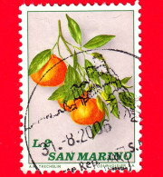 SAN MARINO - Usato - 1973 - Frutta - Mandarini - Mandarines - 2 - Gebruikt