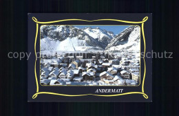 11963578 Andermatt Panorama Wintersportplatz Alpen Andermatt - Sonstige & Ohne Zuordnung