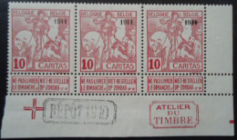 BELGIQUE N°98 MNH** - 1910-1911 Caritas