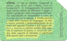 Italy: Telecom Italia - Associazione Italiana Afasici - Pubbliche Pubblicitarie