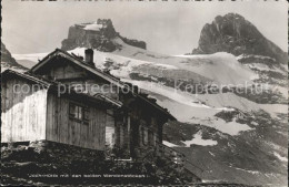 11963493 Jochhuette Mit Wendenstoecken Schutzhaus Urner Alpen Stans - Autres & Non Classés