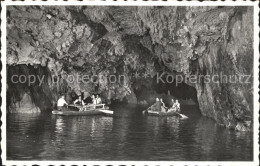 11962368 St Leonard Lac Souterrain Bateau Unterirdische See Hoehle St-Léonard - Sonstige & Ohne Zuordnung