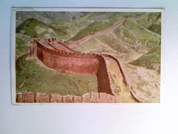 Große (chinesische) Mauer, Mit Abzweigungen, Mission D. österr. Jesuiten In China, Künstler AK, Ungelaufen, - Non Classés