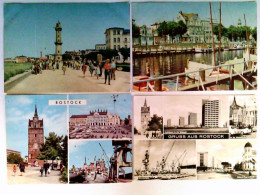 Rostock, Versch. Ansichten, 4 AK, Gelaufen 1962/64/71, Konvolut - Otros & Sin Clasificación