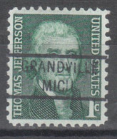 USA Precancel Vorausentwertungen Preo Locals Michigan, Grandville 821 - Precancels