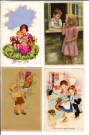 10 Cpa Illustrateur  Fantaisie Enfant - 1900-1949