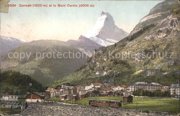11960748 Zermatt VS Mont Cervin Matterhorn Zermatt VS - Sonstige & Ohne Zuordnung