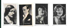 AT80 - PHOTOS CHOCOLAT KEMMEL - GLORIA SWANSON - BETTY COMPSON - CONSTANCE TALMADGE - ANDRE ROANNE - Autres & Non Classés