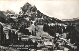 11960422 Rosenlaui BE Hotel Kurhaus Rosenlauigletscher Wellhorn Grosse Scheidegg - Autres & Non Classés