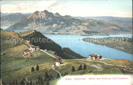 11960012 Rigi Kulm Panorama Blick Auf Pilatus Und Luzern See Rigi Kulm - Autres & Non Classés