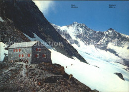 11958861 Saas-Fee Britanniahuette Dom Suedlenz Saas-Fee - Sonstige & Ohne Zuordnung