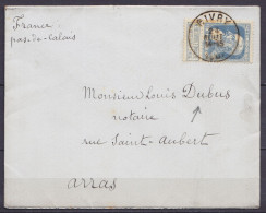 Env. Affr. N°76 Càd GIVRY /24 AOUT 1907 Pour Notaire Collectionneur Dubus à ARRAS (au Dos: Càd Arrivée) - 1905 Grove Baard