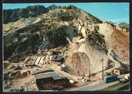 Cartolina Carrara, An Den Marmorbrüchen  - Carrara