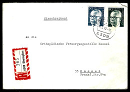 RECOMMANDÉ DE EBERSGÖNS - POUR KASSEL - Covers & Documents