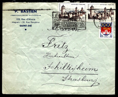 LETTRE DE SAINT-DIÉ DES VOSGES - POUR SCHILTIGHEIM - Storia Postale