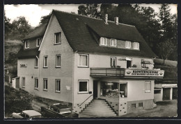 AK Oberwerbe /Kr. Waldeck, Pension Klosterschänke Aus Der Vogelschau  - Waldeck