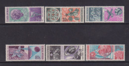 CZECHOSLOVAKIA  - 1966 Space Research Set Never Hinged Mint - Unused Stamps