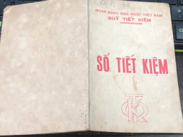 VIETNAM STATE BANK SAVINGS BOOK BEFORE 1984-1BOOK - Cheques & Traverler's Cheques