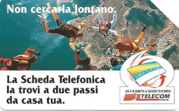 Italy: Telecom Italia - La Scheda Telefonica, Non Cercarla Lontano - Öff. Werbe-TK