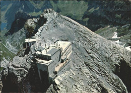 11947681 Saentis AR Saentisgipfel Observatorium Fliegeraufnahme Saentis AR - Autres & Non Classés