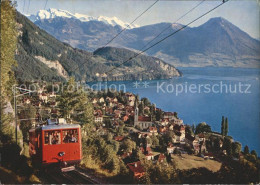 11946633 Vitznau Mit Rigibahn Und Nidwalder Alpen Vitznau - Otros & Sin Clasificación