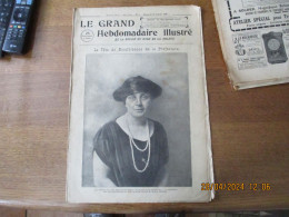 LE GRAND HEBDOMADAIRE ILLUSTRE DU NORD 27 JANVIER 1924 LA FÊTE DE BIENFAISANCE DE LA PREFECTURE,LES SPORTS,LA GRÊVE DES - Picardie - Nord-Pas-de-Calais