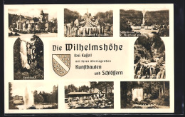 AK Kassel-Wilhelmshöhe, Restaurant Zu Den Kaskaden, Herkules Und Kaskaden  - Kassel