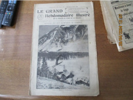 LE GRAND HEBDOMADAIRE ILLUSTRE DU NORD 17 FEVRIER 1924 SOUVENIR DES JEUX OLYMPIQUES DE CHAMONIX,L'EGLISE DE LA MADELEINE - Picardie - Nord-Pas-de-Calais