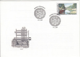 FDC SLOVAKIA 464 - Umweltschutz Und Klima