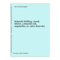 Sulamith Wülfing, Versch. Motive, 3 Künstler AK, Ungelaufen, Ca. 1960, Konvolut - Sin Clasificación