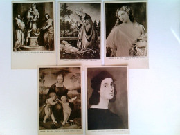 Tizian, Raffael, Lippi U. A., Flozenz Uffizien, 5 Künstler AK, Ungelaufen, Ca. 1930, Konvolut - Unclassified