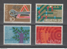SVIZZERA:  1972  PROPAGANDA  -  S. CPL. 4  VAL. N. -  YV/TELL. 895/98 - Unused Stamps