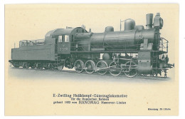 RUS 60 - 13676 LOCOMOTIVE, Russia - Old Postcard - Unused - Russia