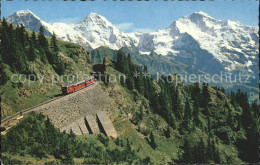 11935724 Schynige-Platte-Bahn Eiger Moench Jungfrau Schynige-Platte-Bahn - Sonstige & Ohne Zuordnung