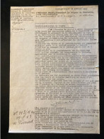 Tract Presse Clandestine Résistance Belge WWII WW2 'Distribution De Tracts' J'ai L'honneur De Porter à Votre... - Documentos