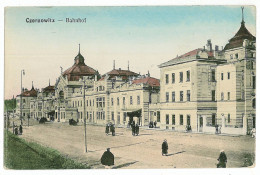 UK 30 - 5927 CZERNOWITZ, Bukowina, Ukraine, Railway Station - Old Postcard - Unused - Oekraïne