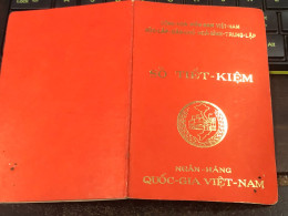 NAM VIET NAM STATE BANK SAVINGS BOOK PREVIOUS -1 976-PCS 1 BOOK - Cheques & Traverler's Cheques
