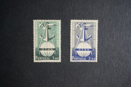 (T2) Portugal 1952 OTAN Complete Set - Af. 749 To 750 - MH - Unused Stamps