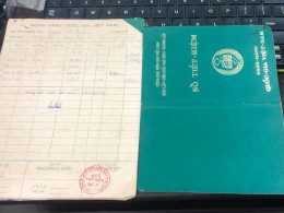 NAM VIET NAM STATE BANK SAVINGS BOOK PREVIOUS -1 976-PCS 1 BOOK OLD - Cheques & Traveler's Cheques