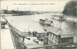 Alfortville (94) - Le Confluent De La Seine Et De La Marne - Péniche - Alfortville